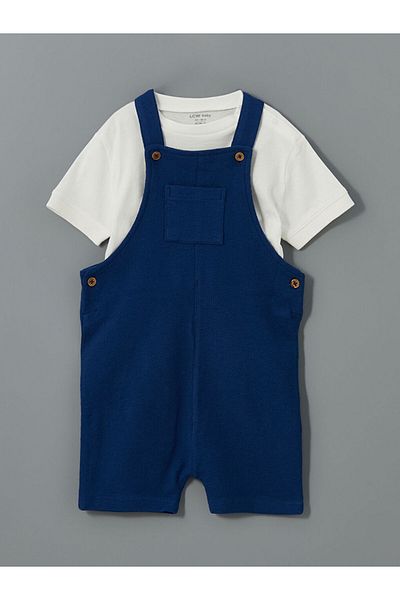 LC Waikiki Baby Boy Salopet and T-Shirt 2-Pack