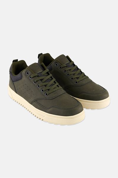 RBX Men Lace up Outdoor Shoes, Dark Olive