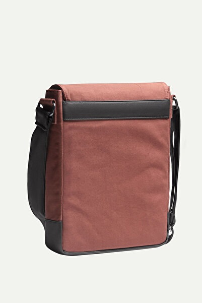 KAFT Unisex Vertical Messenger Bag - Methone - Brick