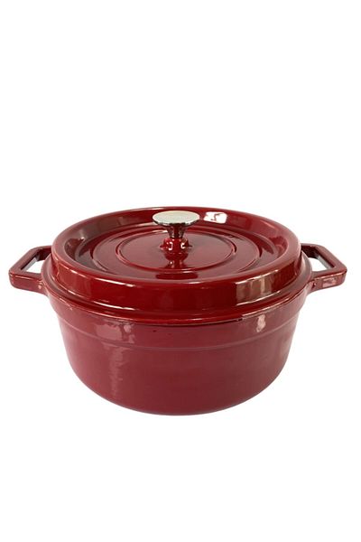 Parfait Dual Ergonomic Handle Cast Iron Casserole with Lid 20cm
