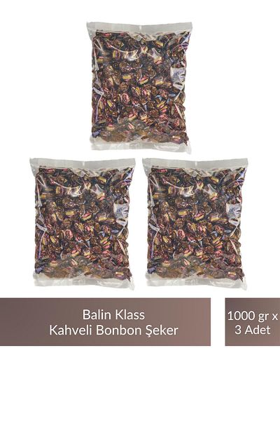 Kahve Dünyası 1000 Gr X 3 Pieces Balin Bag - Klass Coffee Bonbon Candy