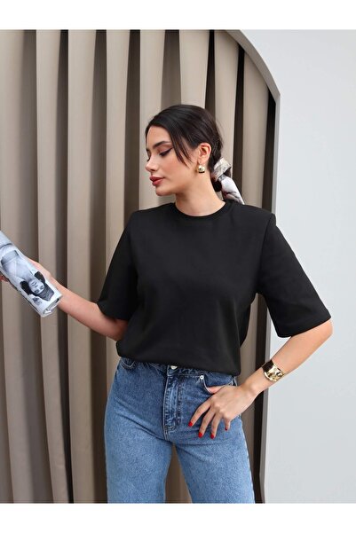 ESRAHELVACI Padded Short Sleeve Tshirt