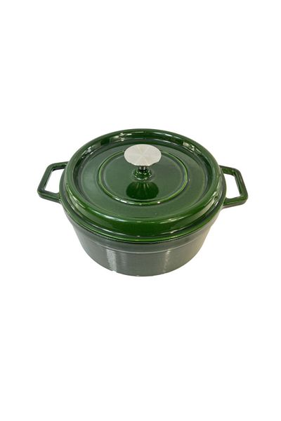 Parfait Dual Ergonomic Handle Cast Iron Casserole with Lid 20cm