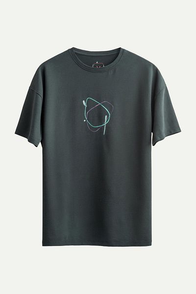 KAFT Unisex Oversize Design T-Shirt - Ravera