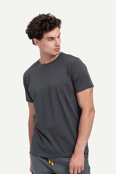KAFT Unisex Basic T-Shirt Regular Fit - Plum