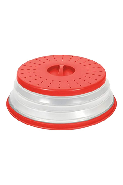 Tovolo غطاء طعام ميكروويف قوي ومقاوم للحرارة وقابل للطي