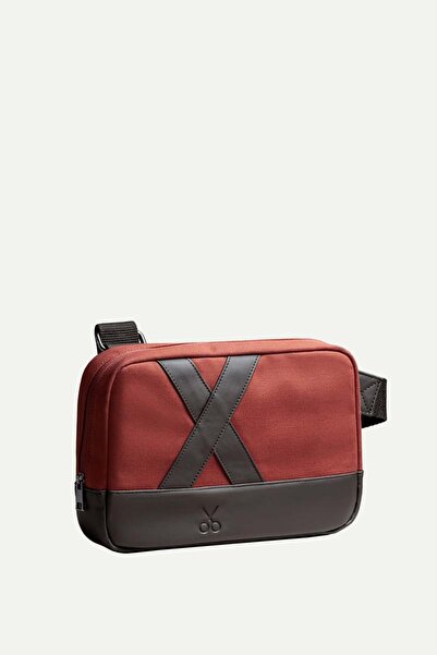 KAFT Unisex Cross Mini Bag - Nougrod - Brick