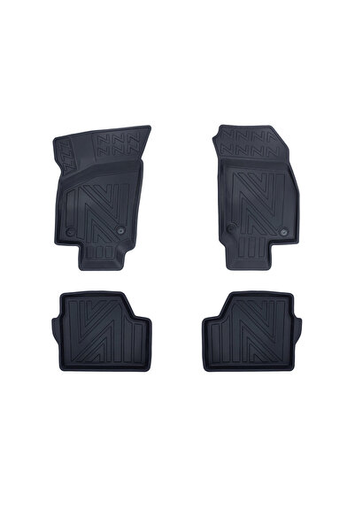 AutoWeller Opel Astra H 2004-2009 3d Karbon Desenli Havuzlu Oto Paspas