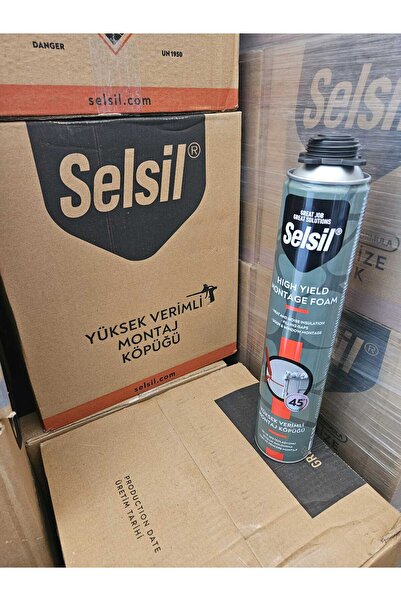 Selsil YÜKSEK VERİMLİ MONTAJ KÖPÜĞÜ (TABANCALI ) 16 ADET