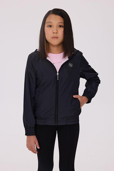 Guess BG Store Girl's Black Raincoat