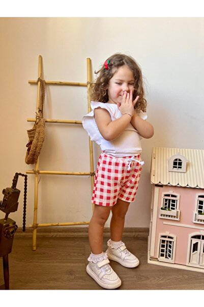 DİVİSTA Unisex Çocuk Çok Renkli Desenli Şort