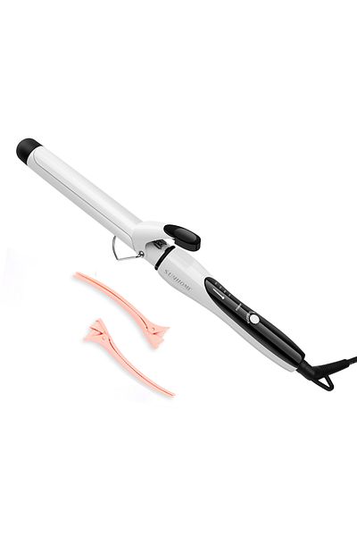 Sunhome Professional Curling Iron Wand, 28mm Hair Curler and 4 Adjustable Temps
