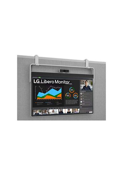 LG 27BQ70QC-S 27-inch QHD (2560 x 1440) IPS Libero Monitor with Detachable Full HD Webcam