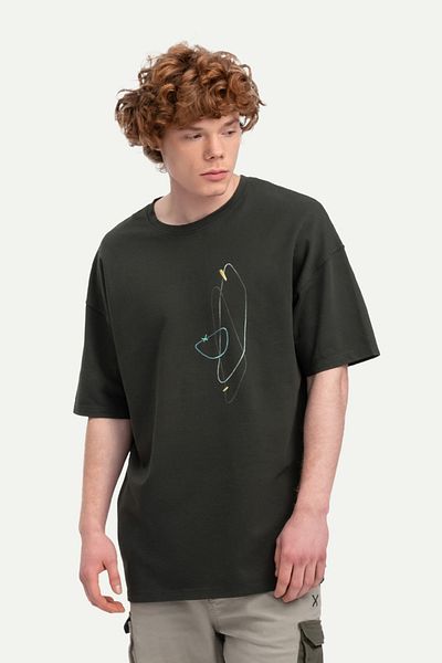 KAFT Unisex Oversize Design T-Shirt - Anirola