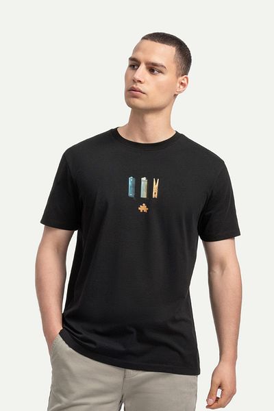 KAFT Unisex T-Shirt με κανονική εφαρμογή - Πουγκί
