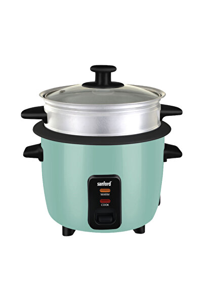 Sanford طباخ أرز كهربائي أوتوماتيكي سعة 1 لتر وقوة 400 وات SF2511RC - أخضر