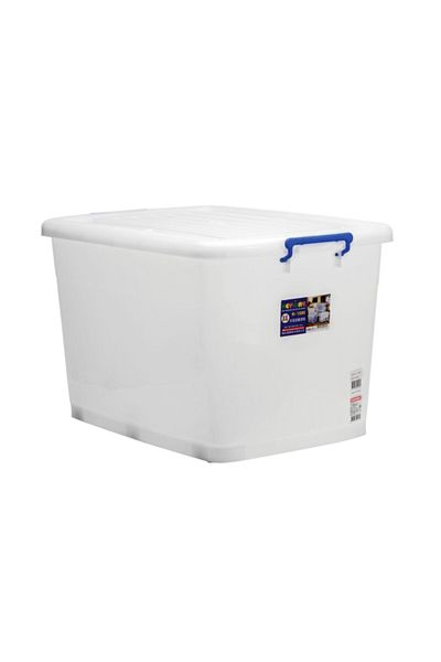Keyway Stackable Space Saving Inline Pulleys Mobility Storage Box 137 Liter