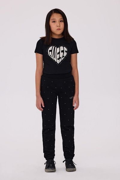Guess Bg Store Girls Μαύρο Φούτερ