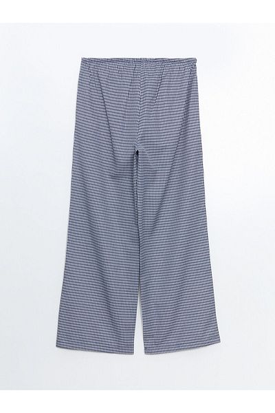 LC Waikiki LCW DREAM Pantaloni de pijama pentru femei în carouri cu talie elastică