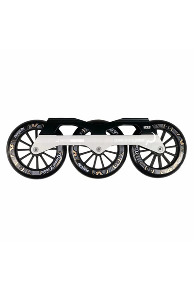 Ground Control Triskate V3 125mm 85A Black Complete Aggressive Skate Frame