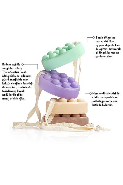 ROSSMANN Cactus Fresh Massage Soap with Intensive Moisturizing Effect 110g