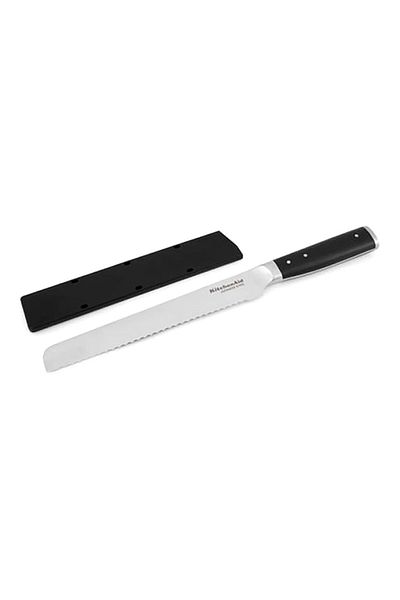 Kitchenaid High-Carbon Japanese Steel Eastern Style Gourmet Bread-Knife with Sheath 20cm