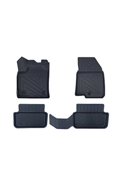 AutoWeller Dacia Sandero Stepway - Expression 2020 Ve Sonrası 3d Karbon Desen...