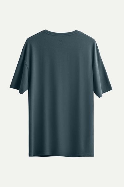 KAFT Unisex Oversize/ Relax Fit Basic T-Shirt - Ωκεανός
