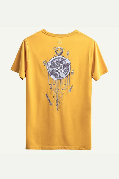 KAFT Unisex T-Shirt με κανονική εφαρμογή - Time