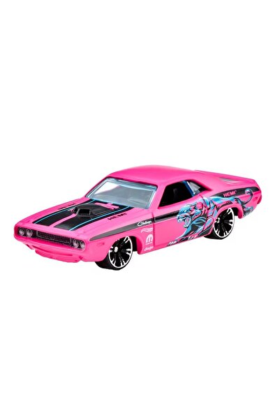 ホットウィール '70 ダッジ ヘミ チャレンジャー スペクトラフレームピンク 💥 70 Dodge Hemi Challenger Hot Wheels ile Hızlanın!