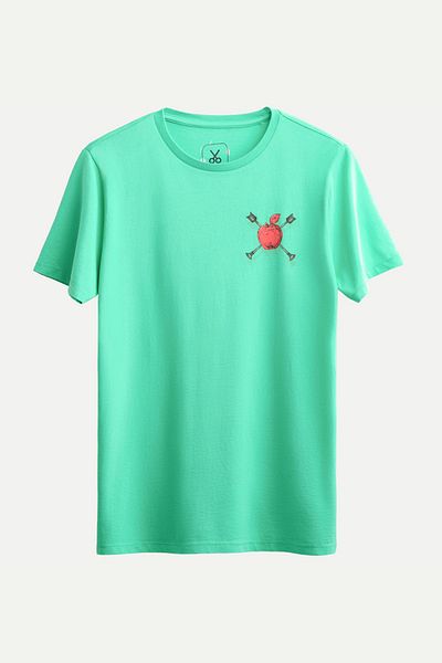 KAFT Μπλουζάκι Unisex Regular Fit Design - Apple