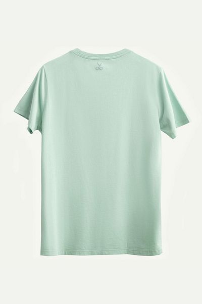 KAFT Unisex Basic T-Shirt Regular Fit - Μέντα
