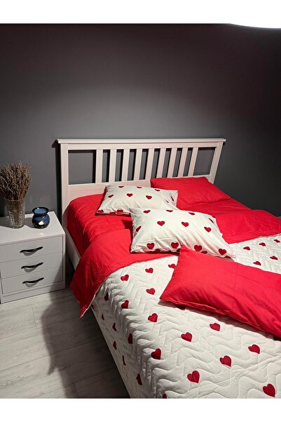 BAHİRA HOME Kapitoneli yatak örtüsü takımı( nevresim takımı; pike takımı ) 4 mevsim