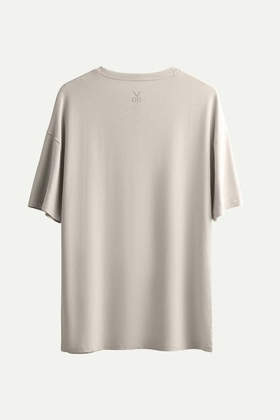 KAFT Unisex Oversize/ Relax Fit Basic T-Shirt - Καπάκι