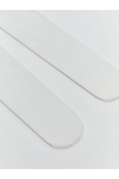 LC Waikiki LCW baby Ekru Basic Kız Bebek Külotlu Çorap 2'li