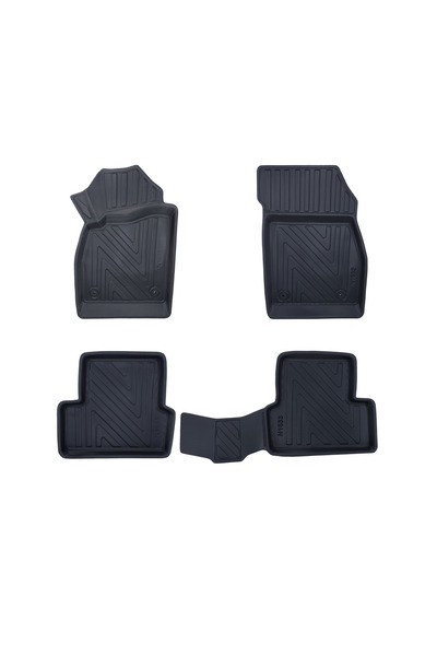 AutoWeller Opel Astra J 2009 Ve Sonrası 3d Karbon Desenli Havuzlu Oto Paspas