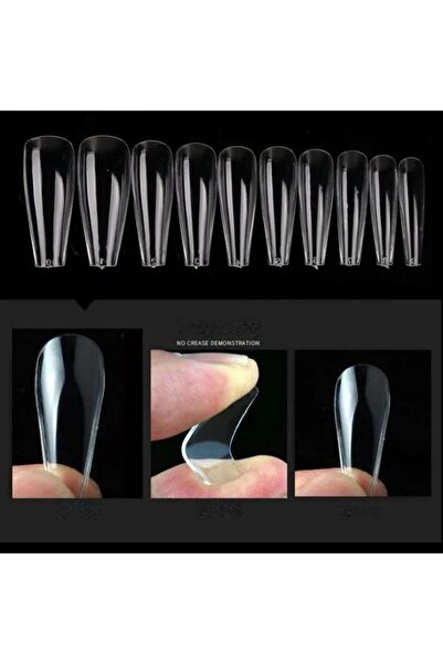 Anıl Gel Polish Jel Tips Destekli Badem Tırnak Tipsi 500 Adet Yeni Nesil