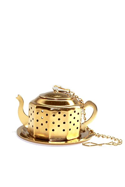 Beta Tea Paslanmaz Çelik Süzgeç Gold - Ba0059
