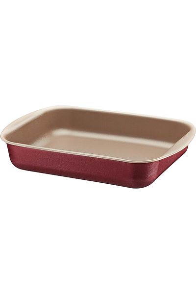 TRAMONTINA Since 1911, Made In Brazil - Brasil 28cm 3.3l Red Aluminum Deep Roasting Pan