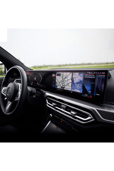 ael-tech For Bmw 3 Series G20 Lci Digital Instrument and Navigation Compatible Nano Screen Protector 2023-2025