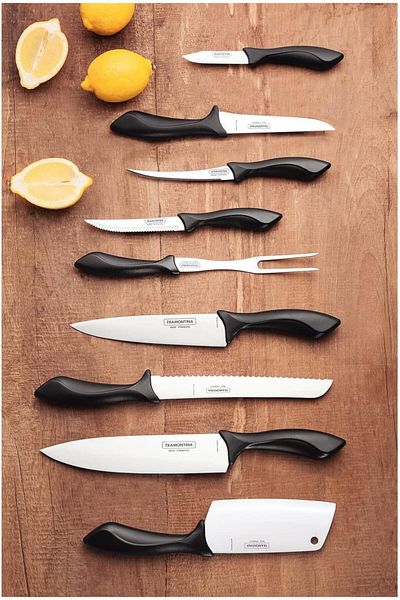TRAMONTINA Since 1911, Made In Brazil - Affilata 7 Inches Utility Knife With Stainless Steel Blade