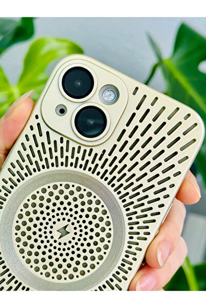 Go Aksesuar Iphone 15  Uyumlu Lensli MAGSAFE Özellikli Darbe Önleyici Koruyuc...