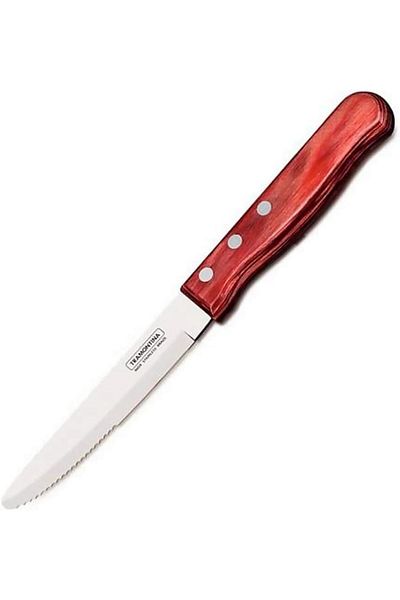 TRAMONTINA Since 1911, Made In Brazil - Jumbo 5 Inches Steak Knife With Stainless Steel Blade