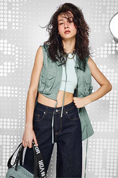 VDR Women's Water Green Vest 15256