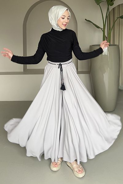 Saklı Butik Belmando Butterfly Skirt Pants Sk-8407