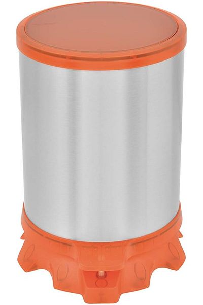 TRAMONTINA Since 1911, Made In Brazil - Sofie 5liter Stainless Steel Pedal Trash Bin