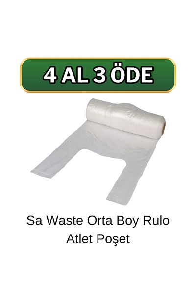 SA FRESH Sa Waste Medium Size Roller Athlete Bag 150 pcs