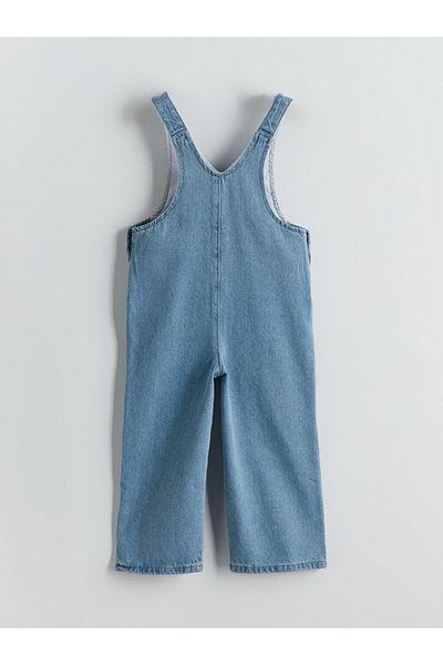 LC Waikiki Salopetă standard 100% bumbac pentru fetiță