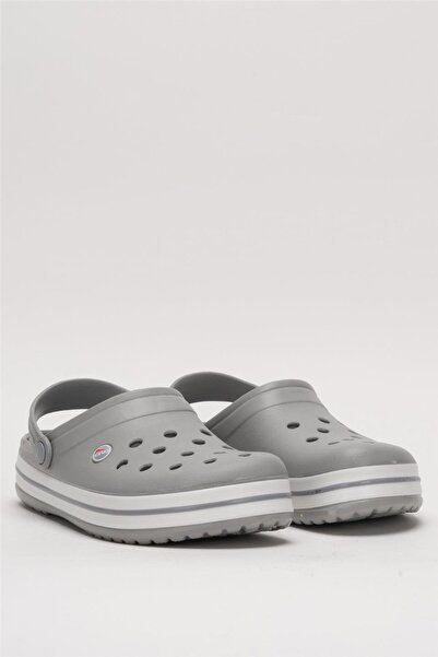 Liger Unisex Confort Medikal Hemşire Sabo Terlik Gri