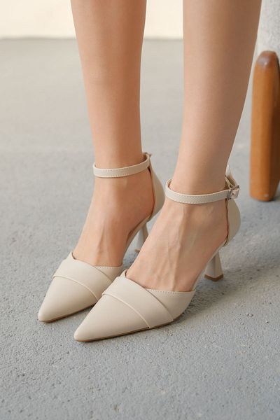 GOFFSHOES Women's Mikey Thin Heeled Shoes - Skin Leather